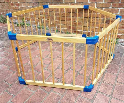 jolly wooden playpen